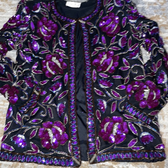 Lawrence Kazey Other - Lawrence kazar , New York beaded cardigan